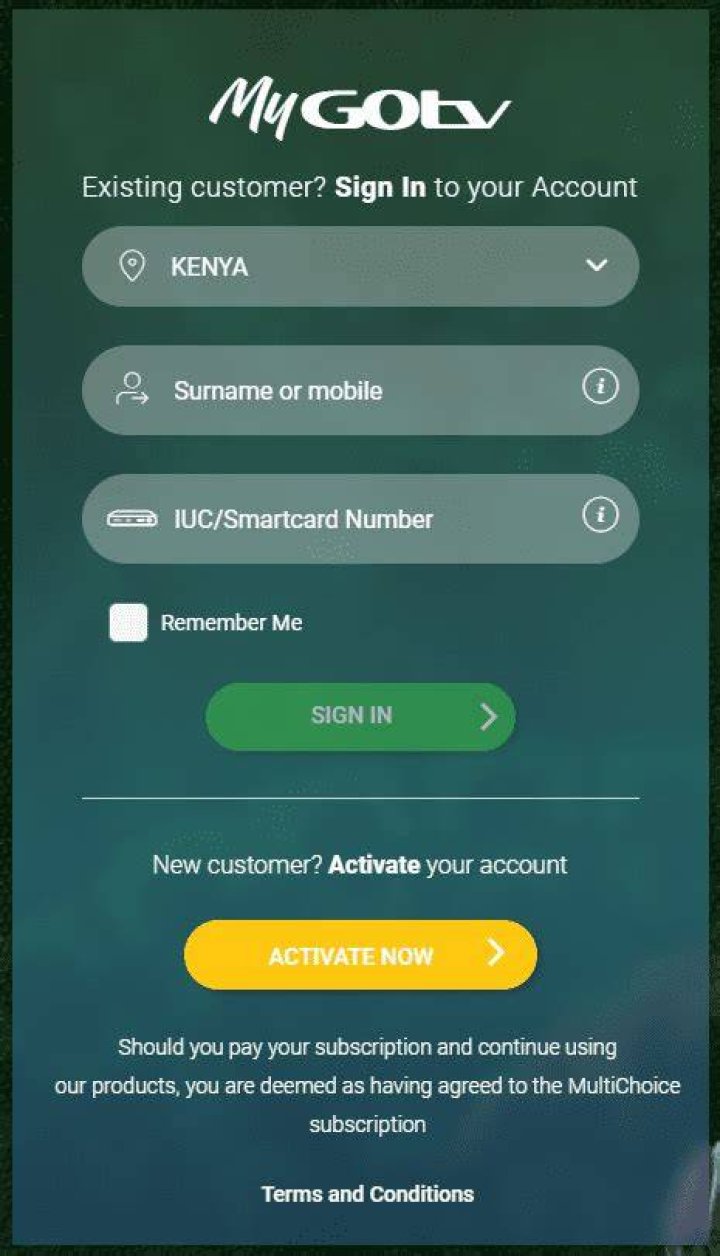 GOtv paybill number in Kenya how to pay and clear error codes