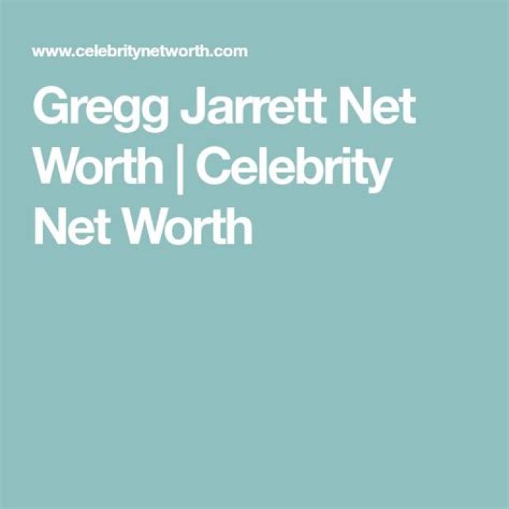 Gregg Jarrett Net Worth & Salary Fox News Anchor Gregg Jarrett Salary?
