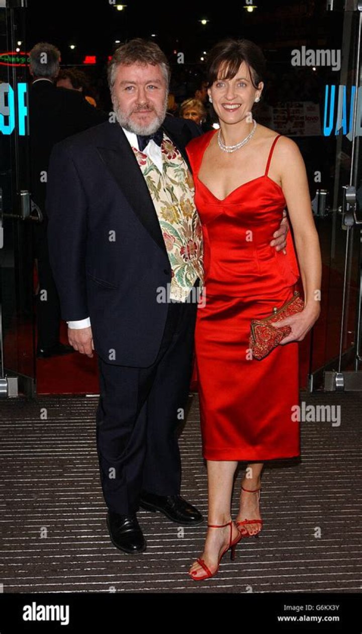 Gregor Fisher with his wife arrives for the UK Charity film Premiere of