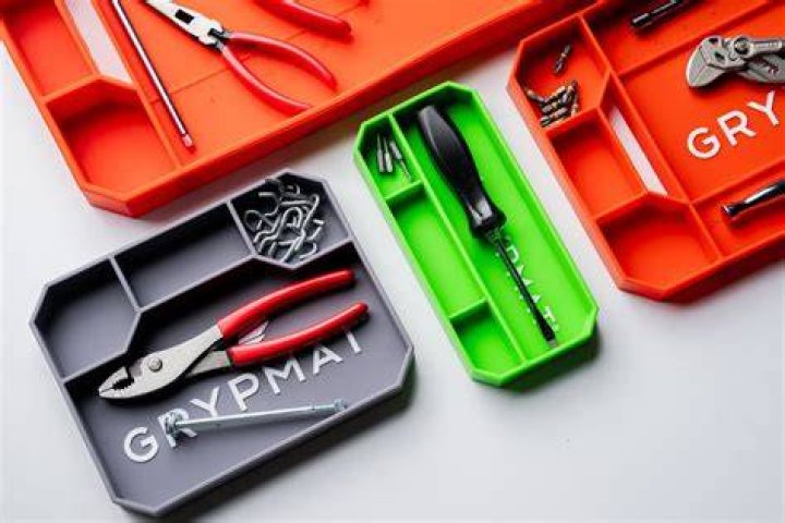 Grypmat The World's Original Nonslip Flexible Tool Tray