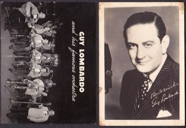 Guy Lombardo Big Band Leader, Royal Canadians, New Year&rsquo;s Eve