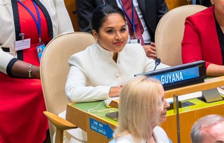 Guyana&rsquo;s First Lady, Arya Ali, Addresses the Nation GSA News