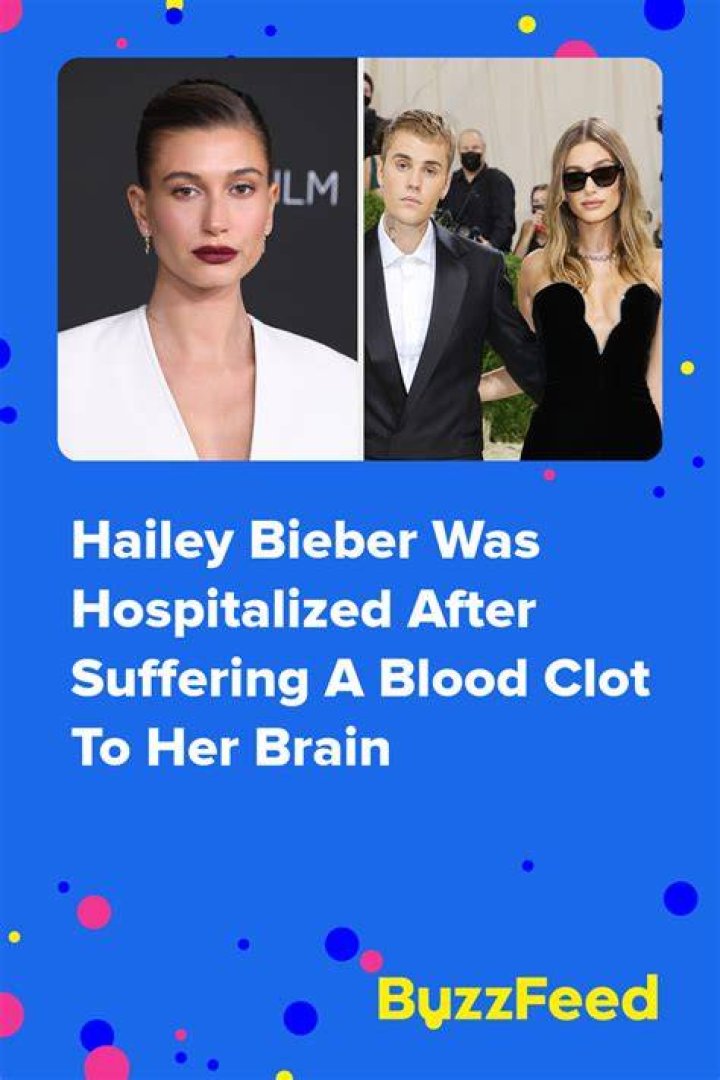 Hailey Bieber Was Hospitalized After &lsquo;StrokeLike Symptoms&rsquo; From a
