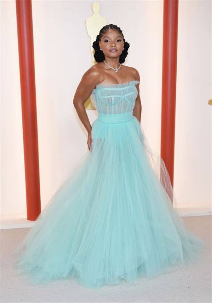 Halle Bailey Gave the Disney Princess Look an Edge With a Sheer Corset