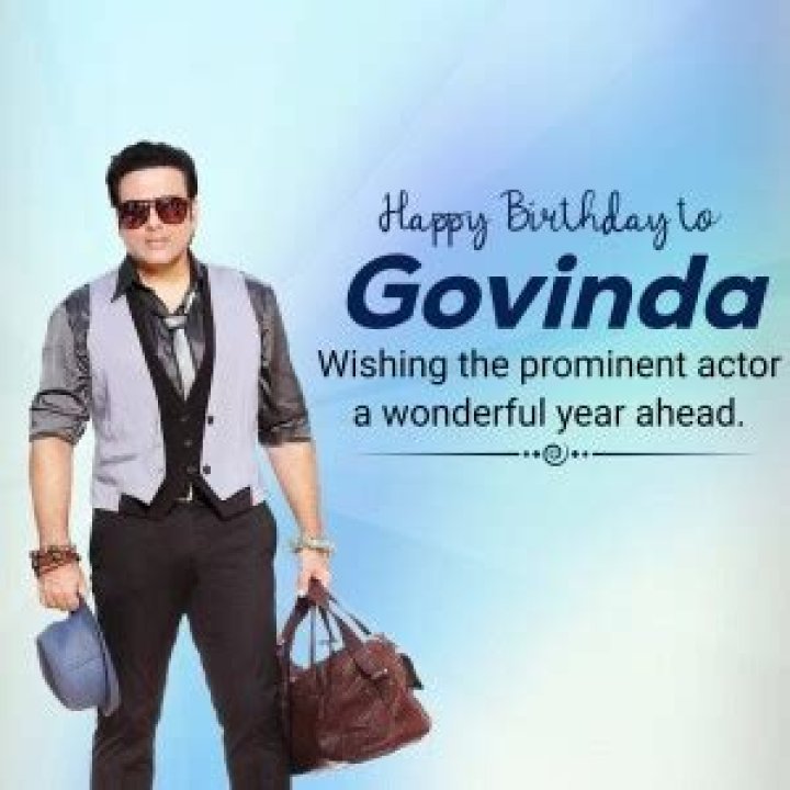 Happy Birthday, Govinda Five charming photos from his family album
