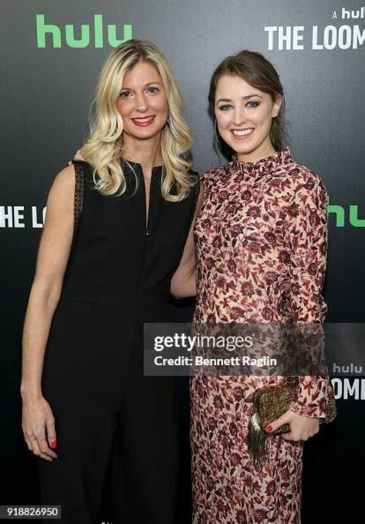 Heather Soufan and actress Ella Rae Peck attend Hulu's "The Looming