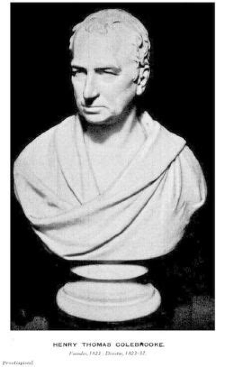 Henry Thomas Colebrooke Royal Asiatic Society Online Collections