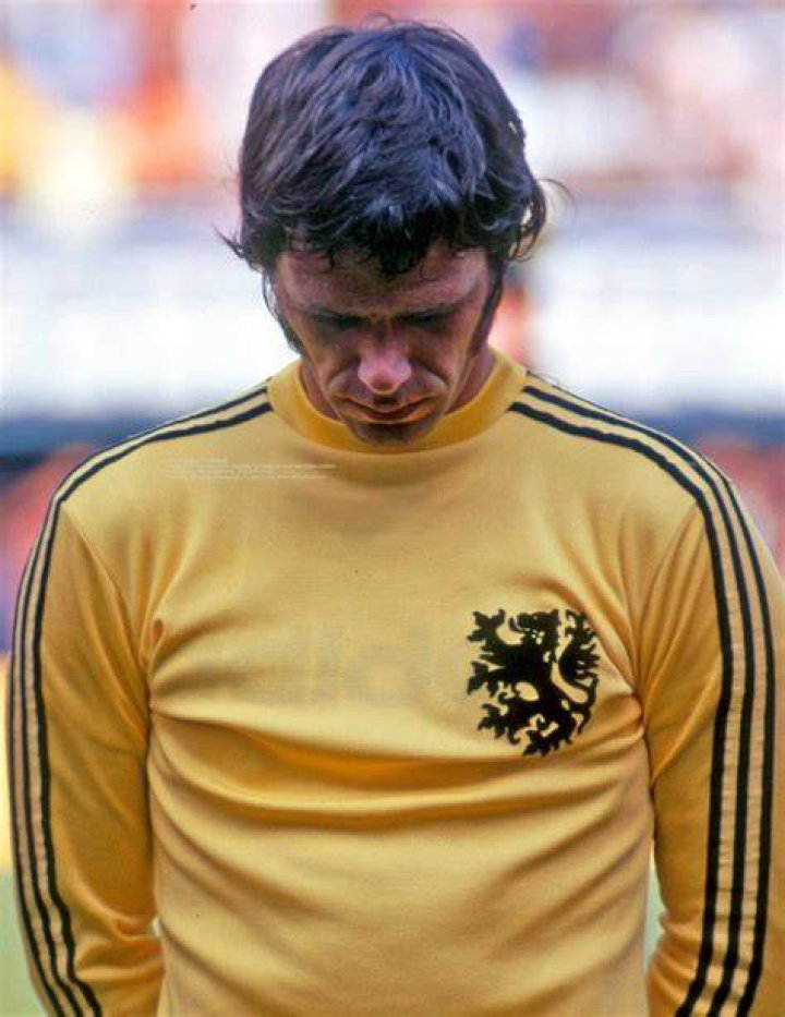 Holland goalkeeper Jan Jongbloed at the 1974 World Cup Finals. World
