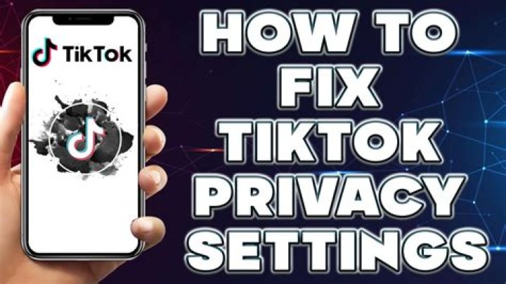 How To Fix TikTok Privacy Settings YouTube
