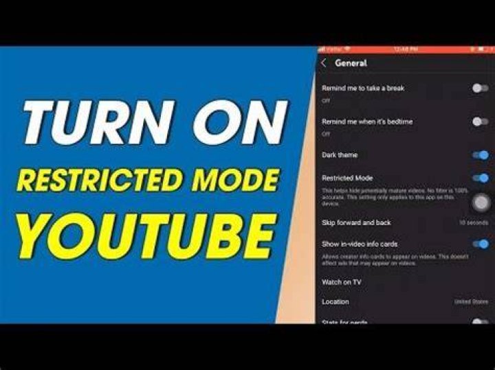 How To Turn On Restricted Mode TikTok (Updated Link In Bio) YouTube