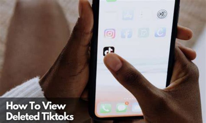 How To View Deleted TikTok Videos 5 Simple Hacks
