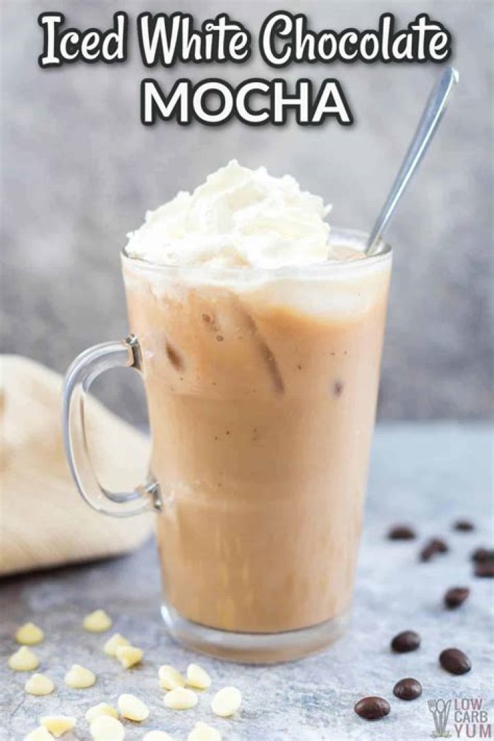 Iced White Chocolate Mocha (Better Than Starbucks!) A Couple Cooks