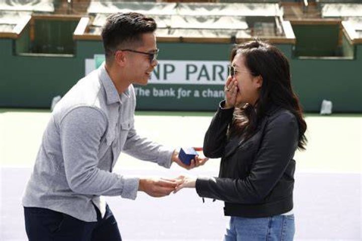 Iga Swiatek Practice Interrupted By Adorable Marriage Proposal BNP