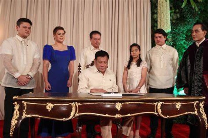 IN PHOTOS What the Duterte family wore at inauguration