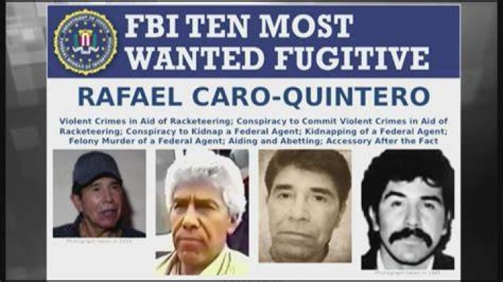 Infamous Drug Lord Rafael Caro Quintero Captured Behind 1985 Killing