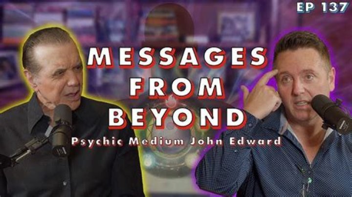 Interview with psychic John Edward 'I've never felt the need to