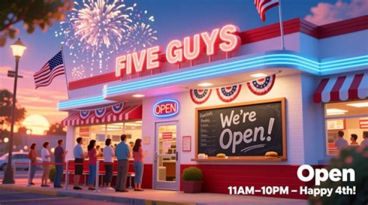 Is Five Guys Open On 4th Of July 2024? [Detailed Answer] TheFoodXP