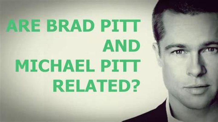 Is Michael Pitt related to Brad Pitt? What you should know Tuko.co.ke