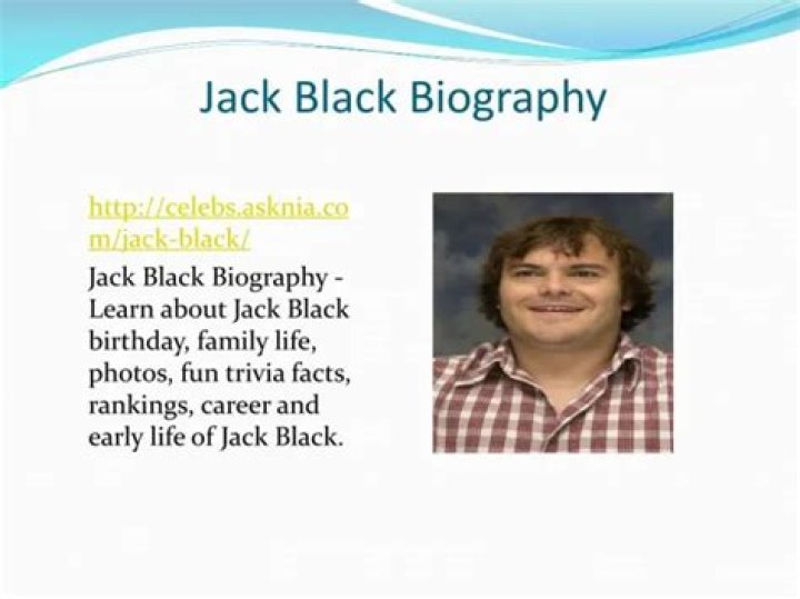 Jack Black Biography Biography