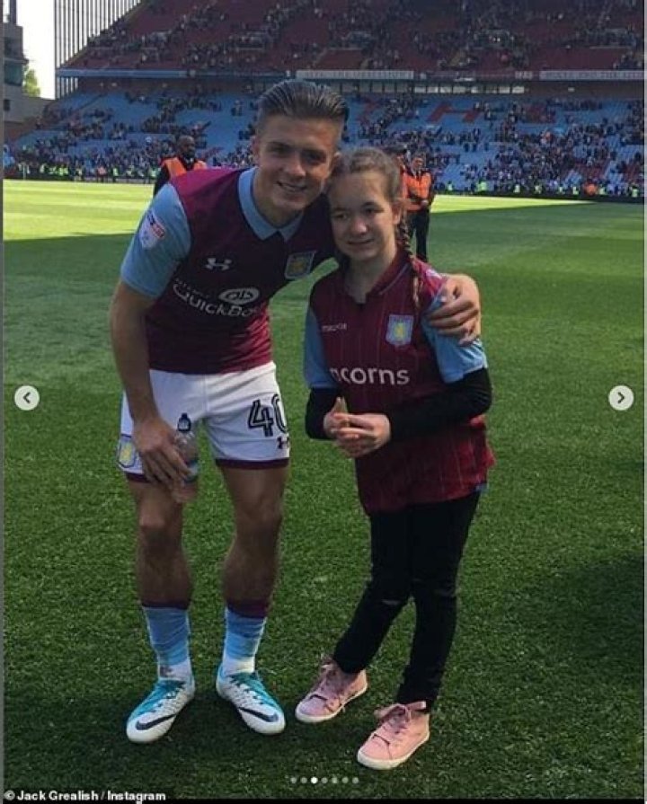 Jack Grealish sweetly details his close relatonship with sister Hollie