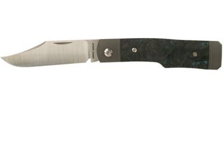 Jack Wolf Sharpshooter Jack, Blue Fat Carbon SHSHFC slipjoint zakmes