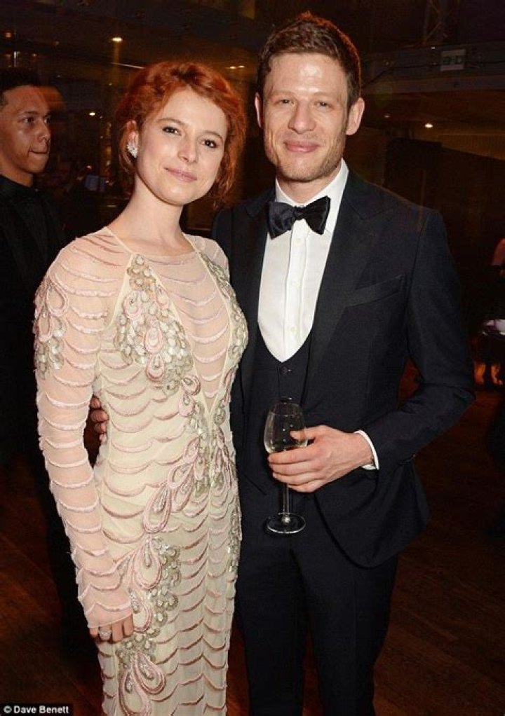 James Norton and girlfriend Jessie Buckley attend the Olivier Awards