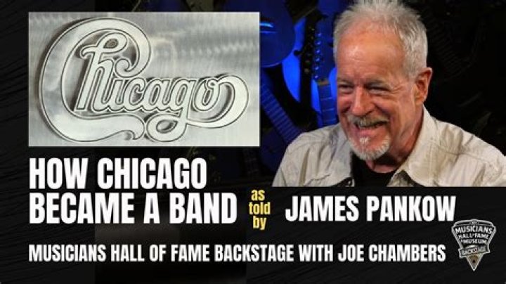 James Pankow Musicians Hall of Fame Backstage, Chicago. YouTube