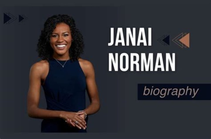 Janai Norman Wikipedia And Age How Old Is She? Husband And Net Worth