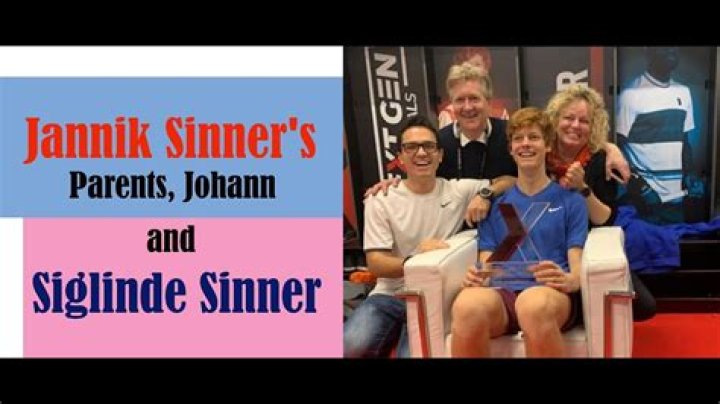 Jannik Sinner Parents Johann And Siglinde Sinner And Family