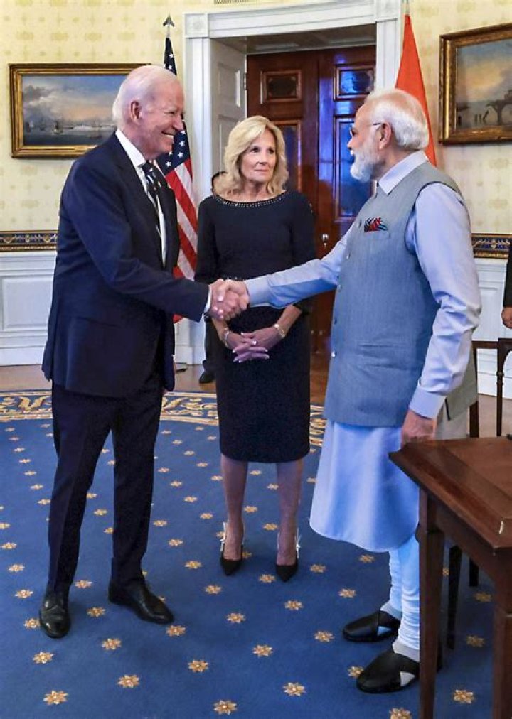 Joe Biden & Jill Biden Hosted State Dinner at the White House for India