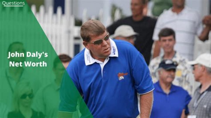 John Daly Net Worth Golfer Admits He Lost 55 Million In Gambling