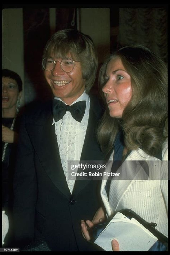 John Denver and wife Annie Martell attend the Opening Night Exhibitions