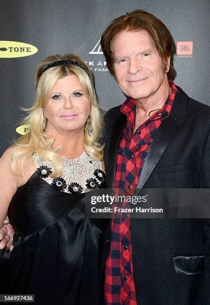 John Fogerty and wife Julie attending The 48th Annual Academy of