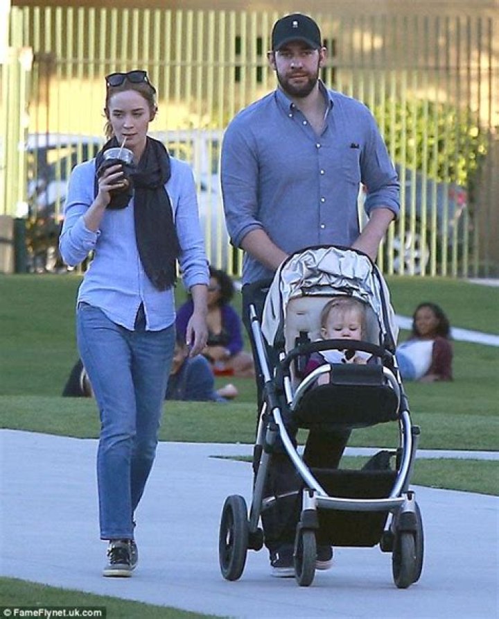 John Krasinski and daughter, Hazel Picture FirstTime Fathers