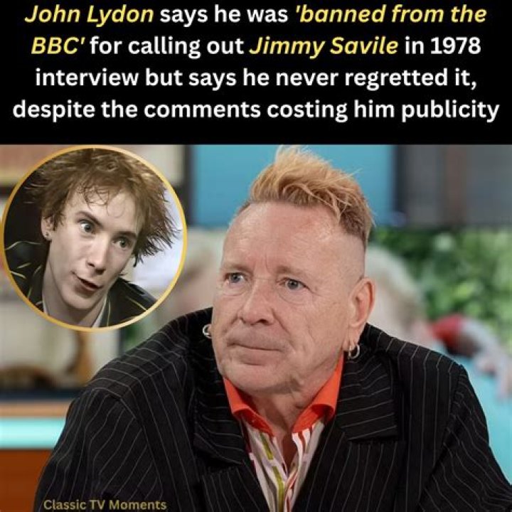 John Lydon says he's voting for Trump because Biden is "incapable" of