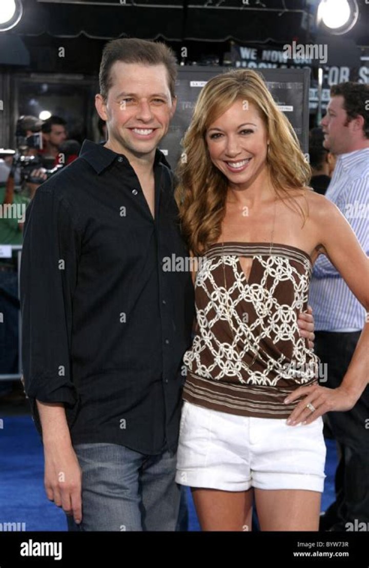Jon Cryer and wife Lisa Joyner at the Hollywood premiere of Hit By