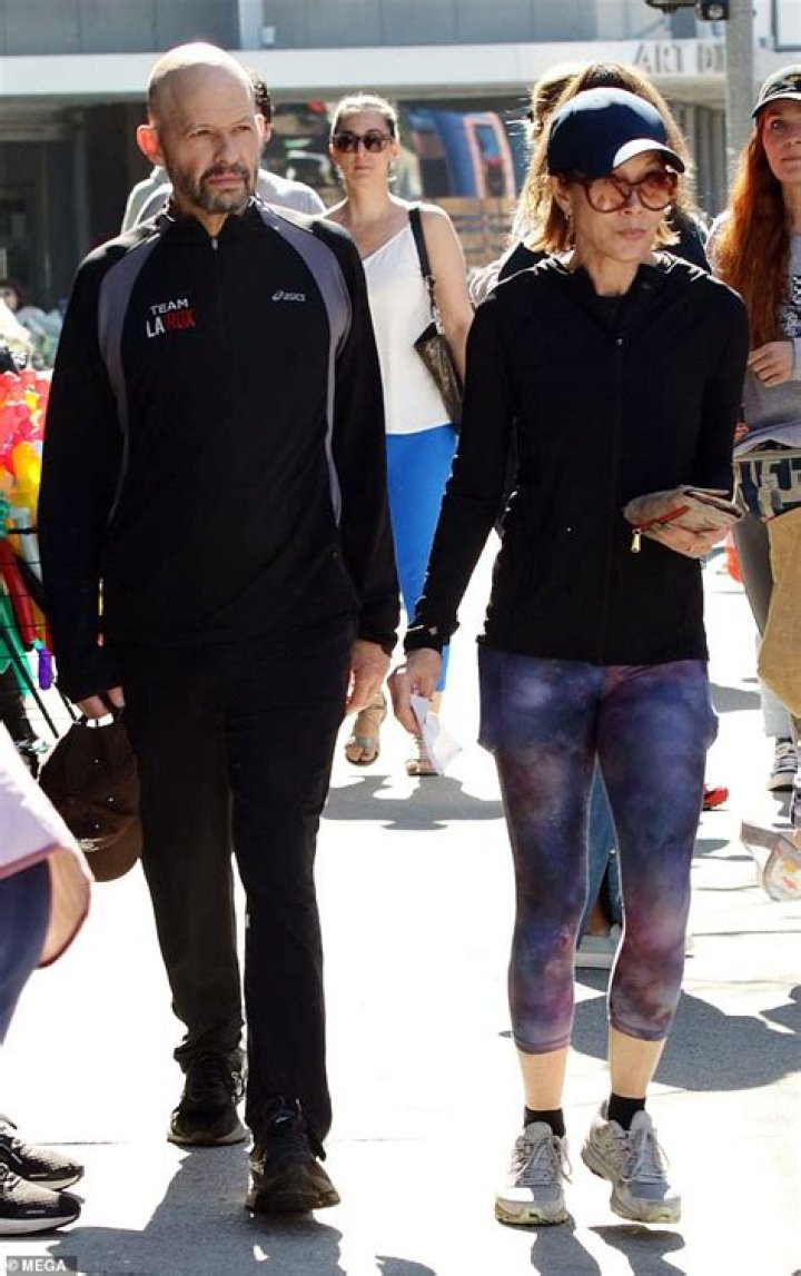 Jon Cryer Wife Lisa Joyner Los Foto stock 150737447 Shutterstock