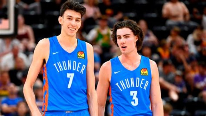 Josh Giddey and Chet Holmgren's Chemistry Crucial in Thunder's Plan For