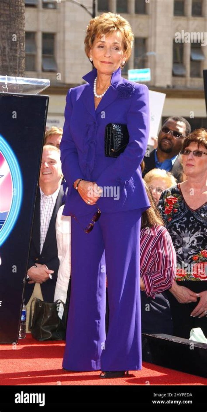 Judge Judy Sheindlin Hollywood Walk of Fame Ceremony. Judge Jerry