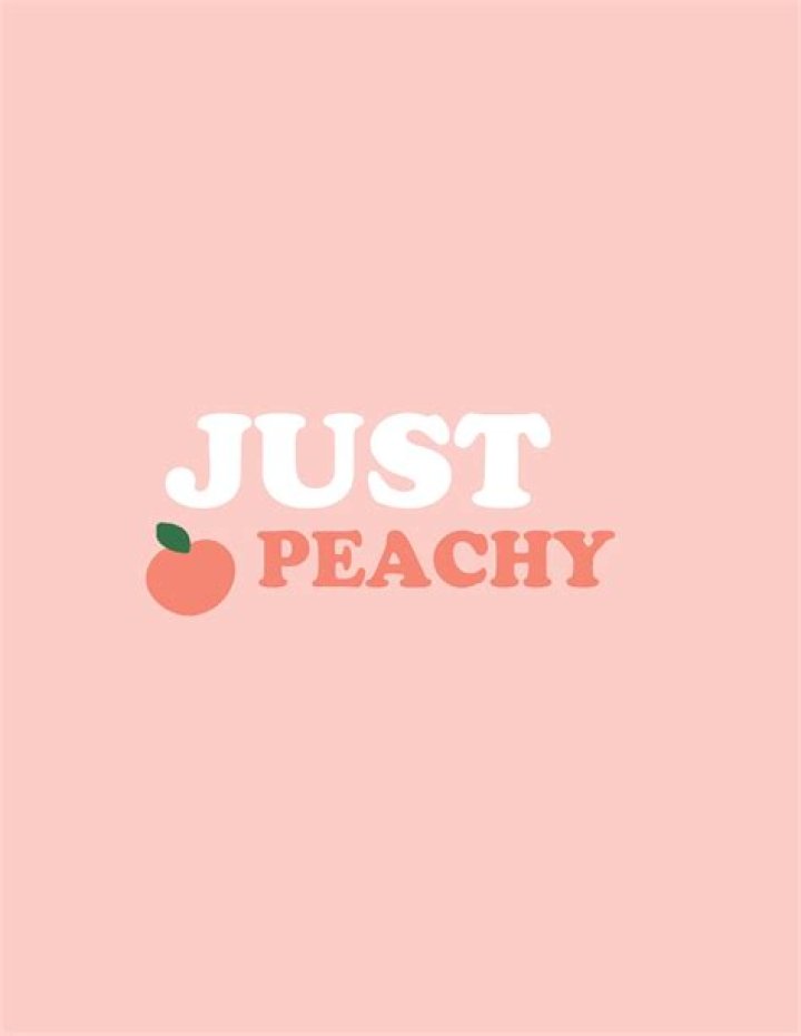 Just Peachy Printable A Bubbly Life
