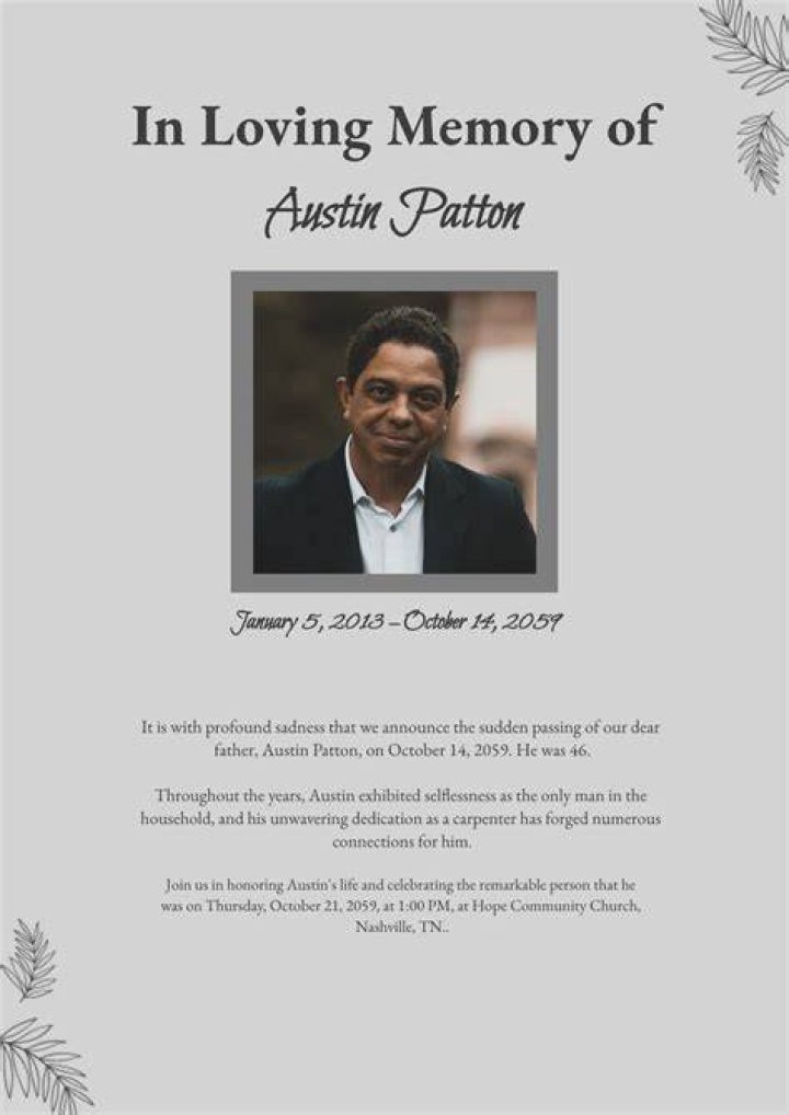 Justin Bean Death And Obituary Final Goodbye To A Beautiful Soul