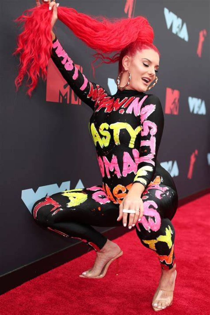 JUSTINA VALENTINE at 2019 MTV Movie & TV Awards in Los Angeles 06/15