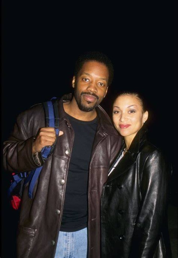 Kadeem Hardison and his exwife Chante Moore. They were married in 1997