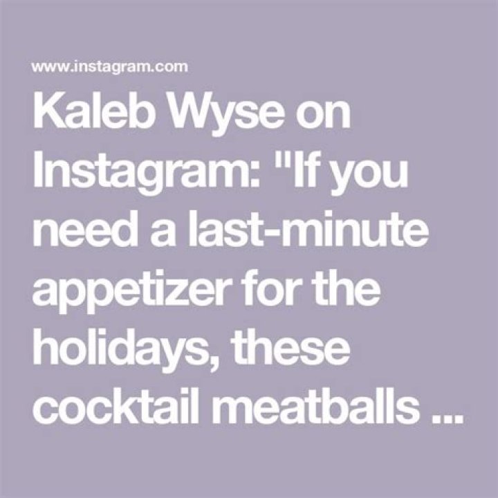 Kaleb Wyse on Instagram &ldquo;I don&rsquo;t only make sweets at Christmas! I also