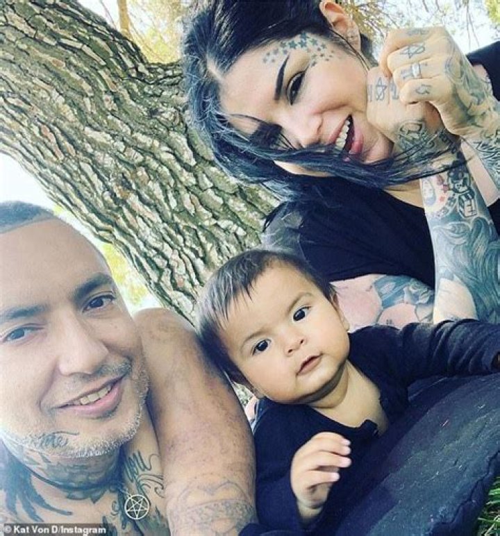 Kat Von D goes summer goth chic as she steps out for lunch with husband