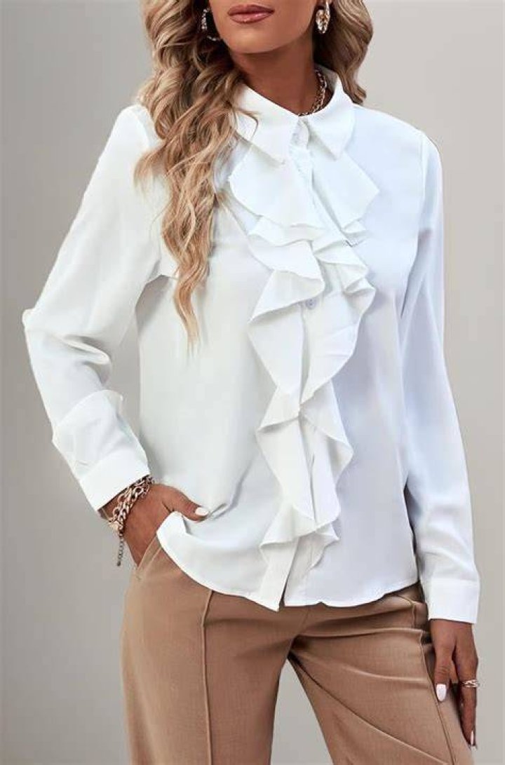 Katelyn Rosaasen Ruffled, Ruffle Blouse, Girls, Tops, Women, Fashion