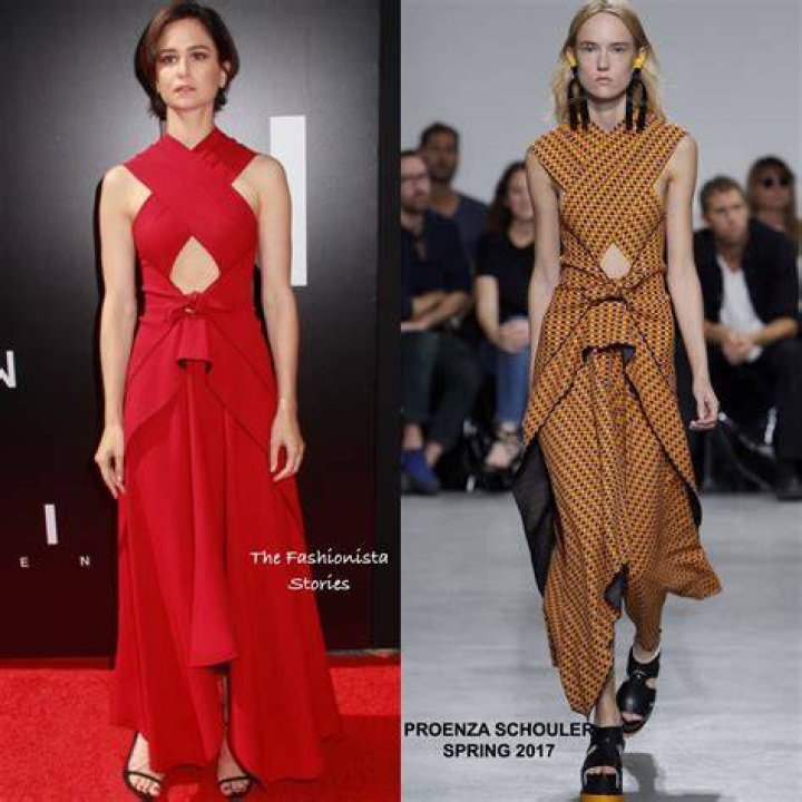 Katherine Waterston in Proenza Schouler at the 'Alien Covenant' LA