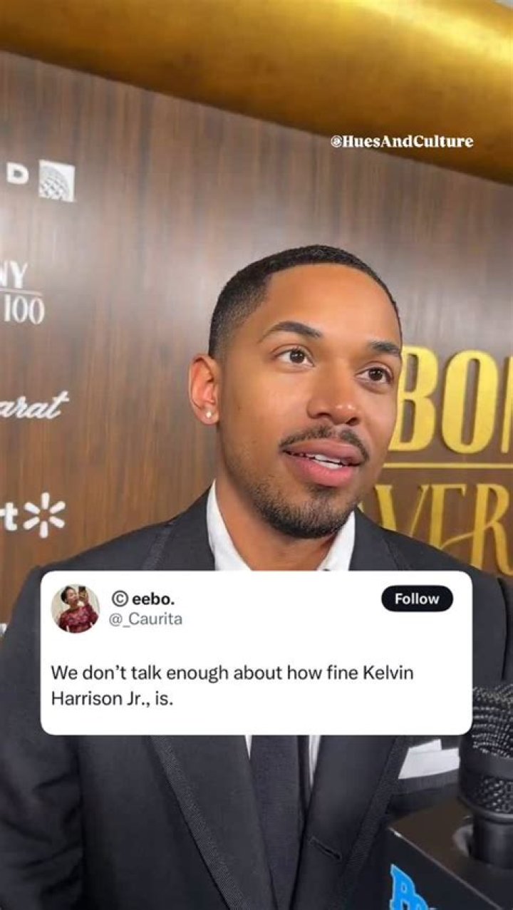 Kelvin Harrison Jr. Who Is in The Photograph Movie Cast POPSUGAR