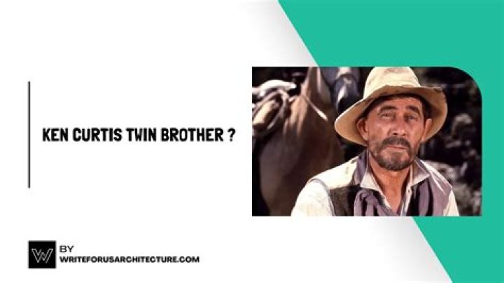 Ken Curtis was an American singer and actor best known for his role as