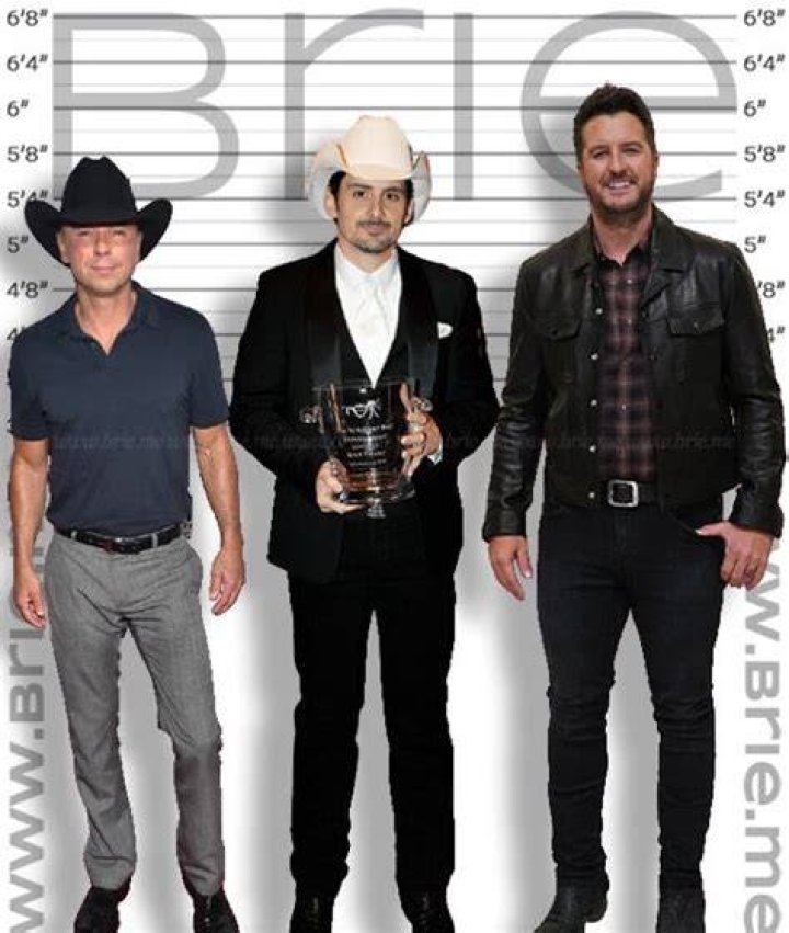 Kenny Chesney Height Brie